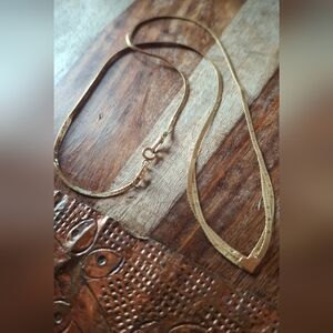 Gold Heart-Embellished Necklace